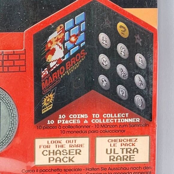 Super Mario Bros Coin Collectors Album ThinkGeek Holds 10 Collectible Coins NES - Picture 5 of 5
